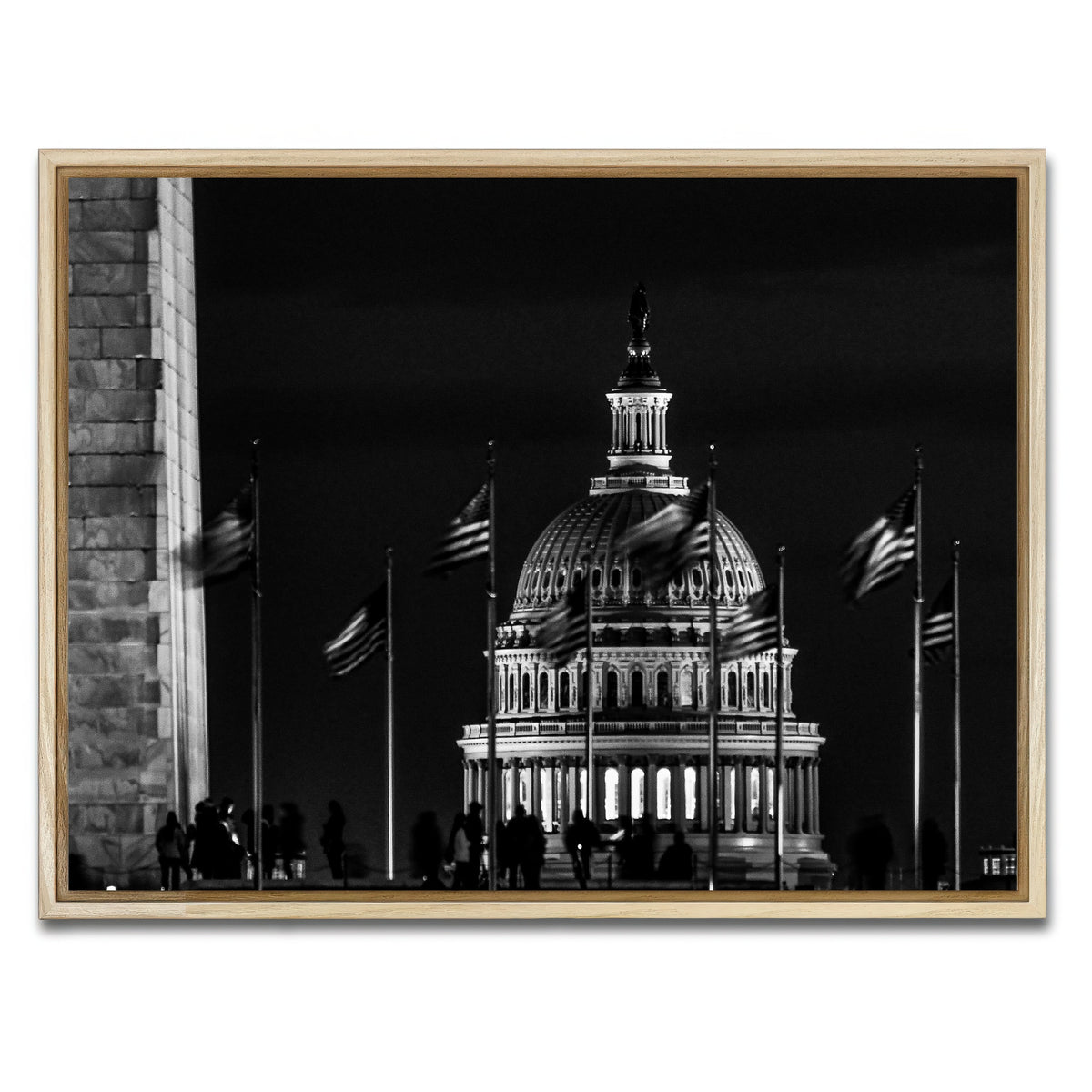 AUTO-MOCKUP WHITE | Capitol | 1 Piece | Natural Framed Canvas | group=4x3