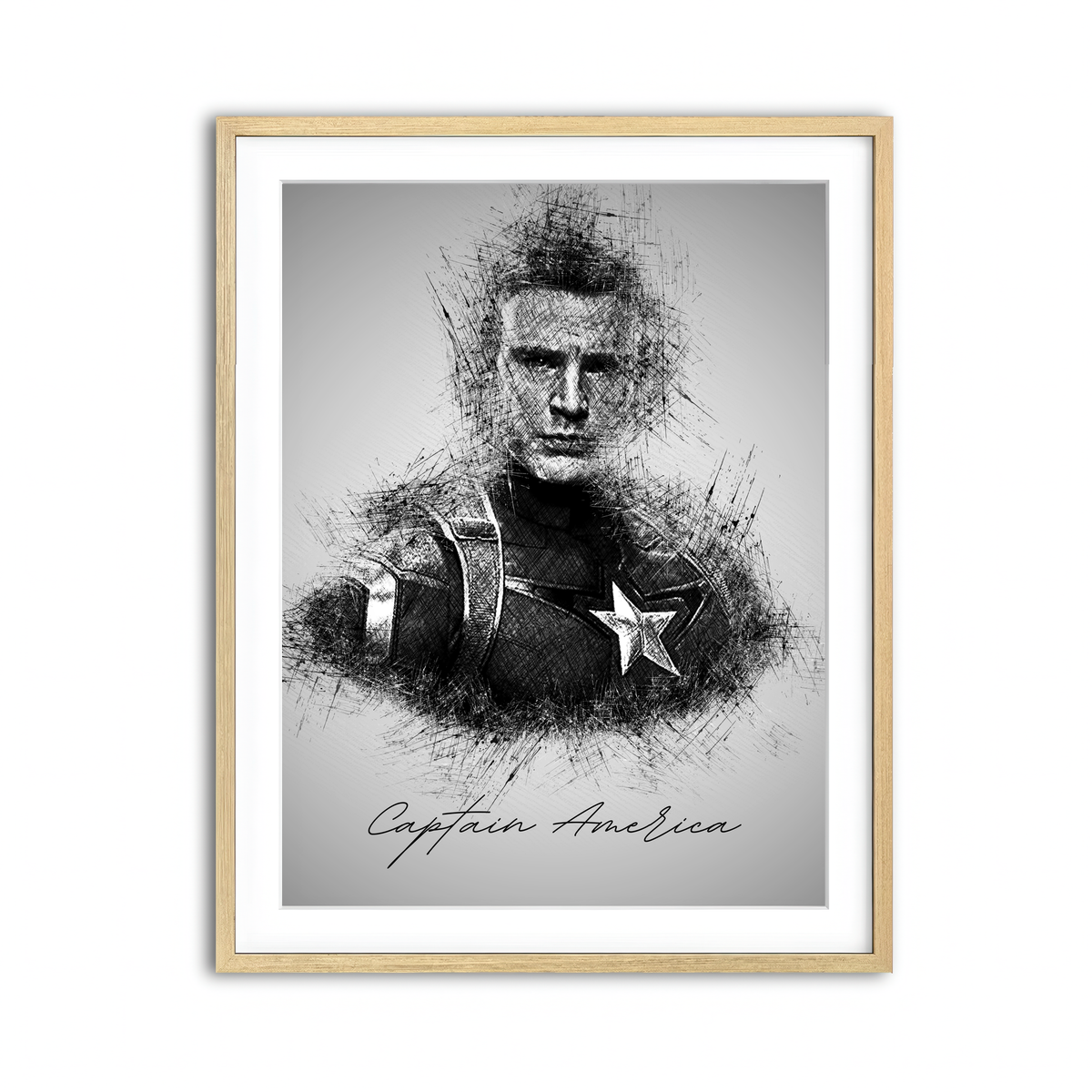 Framed Print 3x4 Natural