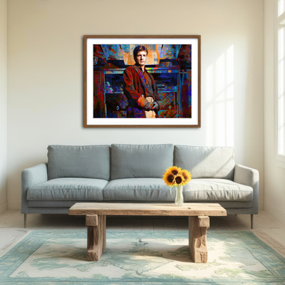 AUTO-MOCKUP ROOM | Captain Mal Wall Art