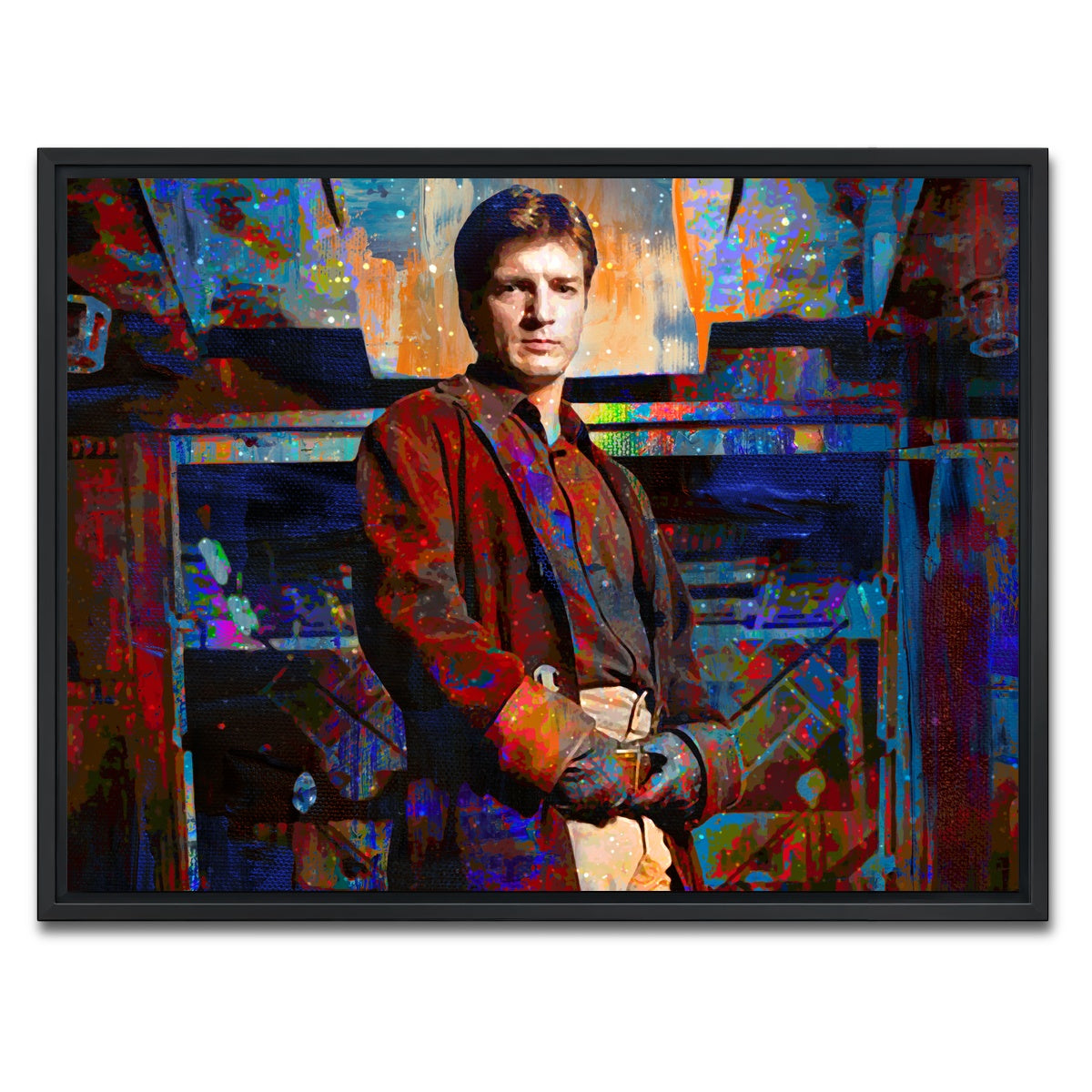 AUTO-MOCKUP WHITE | Captain Mal | 1 Piece | Black Framed Canvas | group=4x3