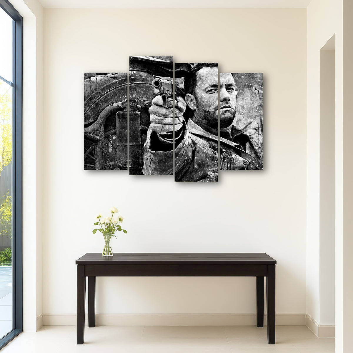 AUTO-MOCKUP ROOM | Captain Miller grayscale