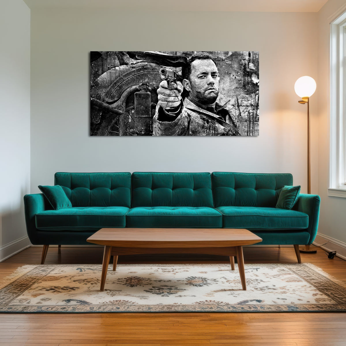 AUTO-MOCKUP ROOM | Captain Miller grayscale