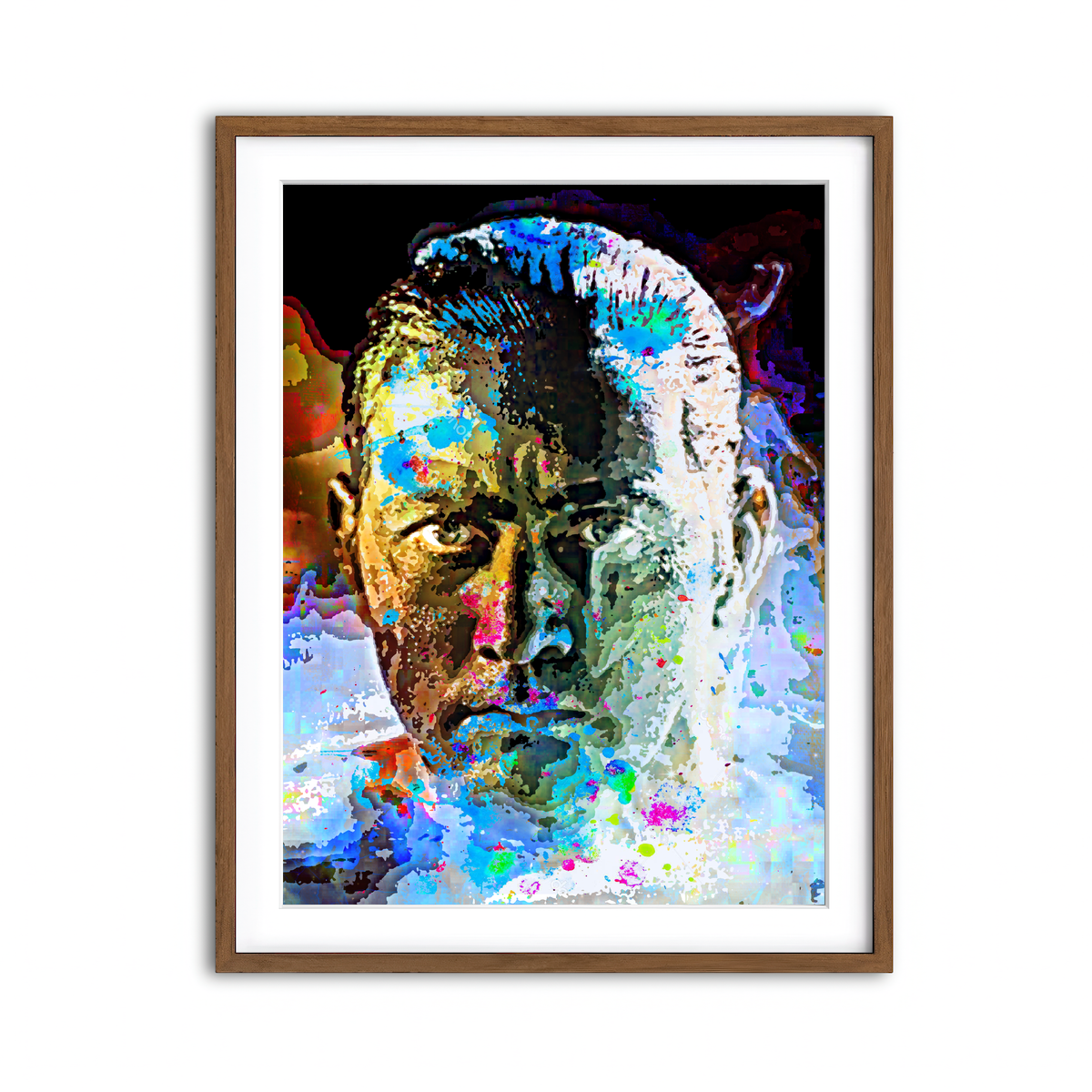 Framed Print 3x4 Walnut