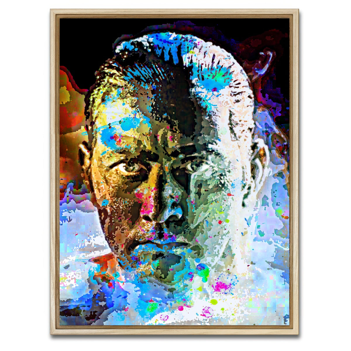 AUTO-MOCKUP WHITE | Captain Willard | 1 Piece | Natural Framed Canvas | group=3x4