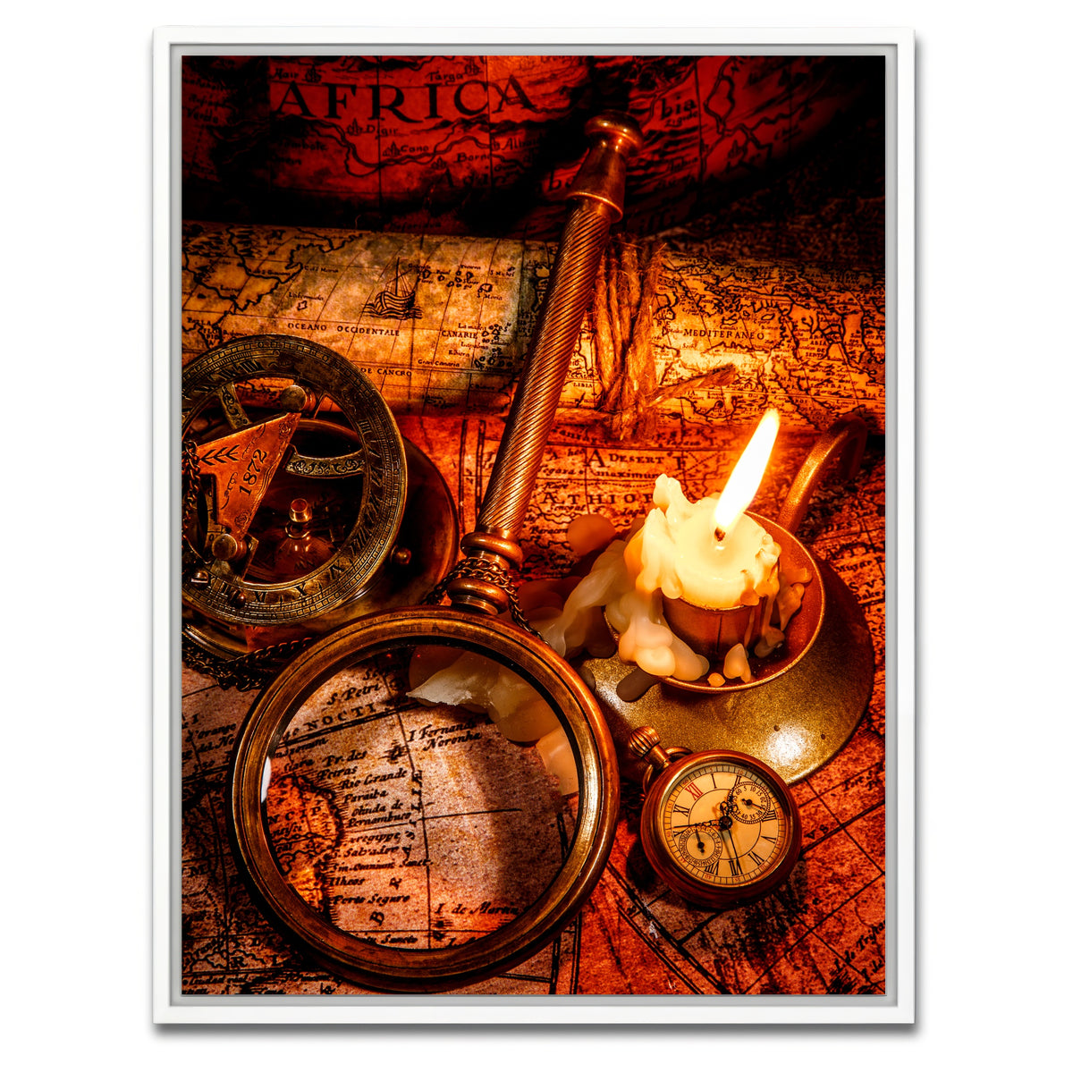 AUTO-MOCKUP WHITE | Captains Collection | 1 Piece | White Framed Canvas | group=3x4