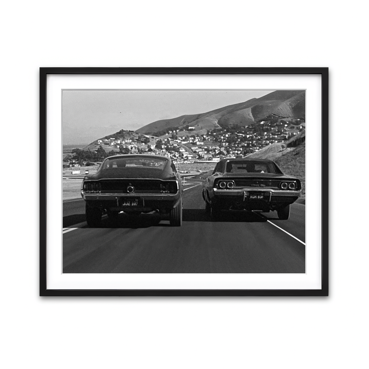 Framed Print 4x3 Black