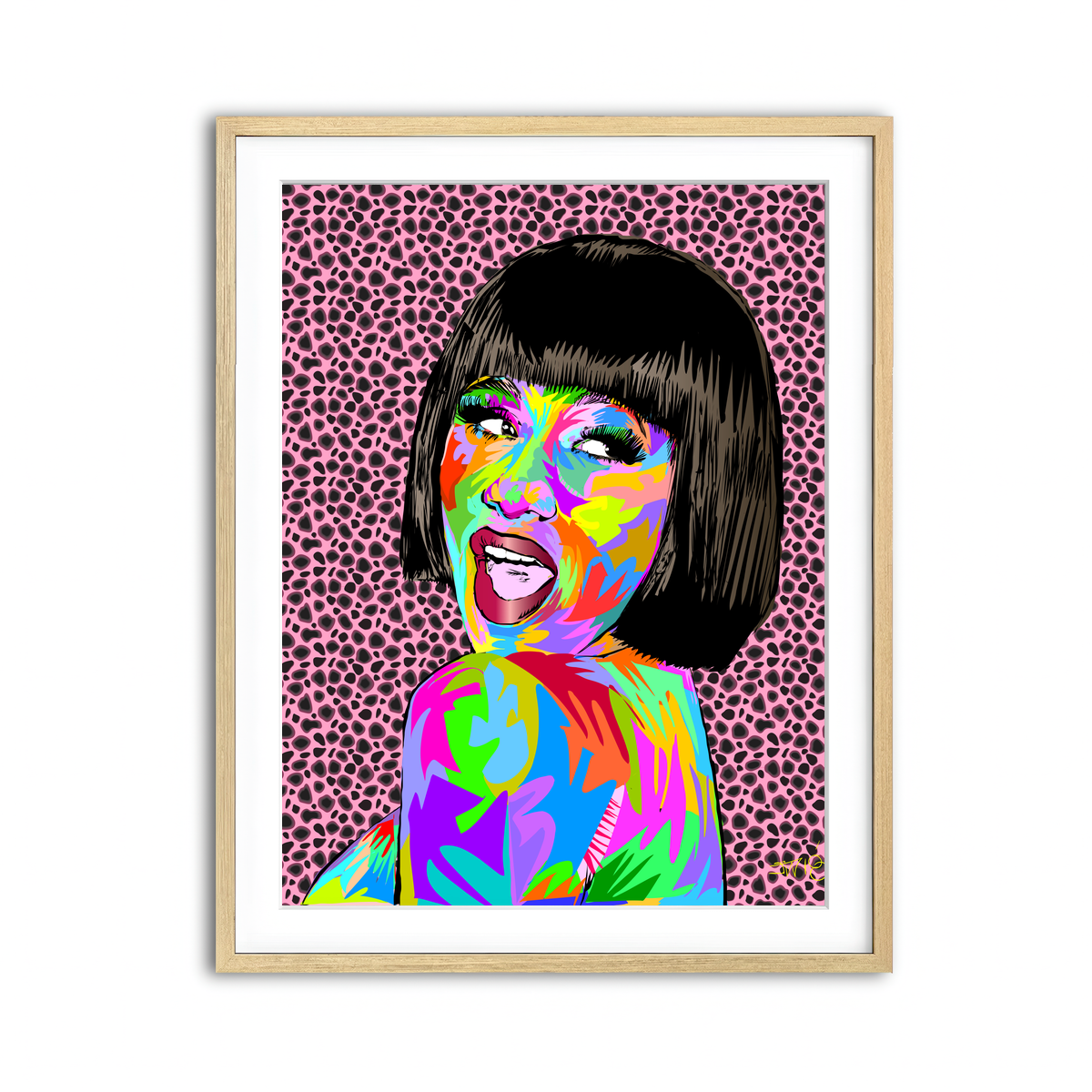 Framed Print 3x4 Natural