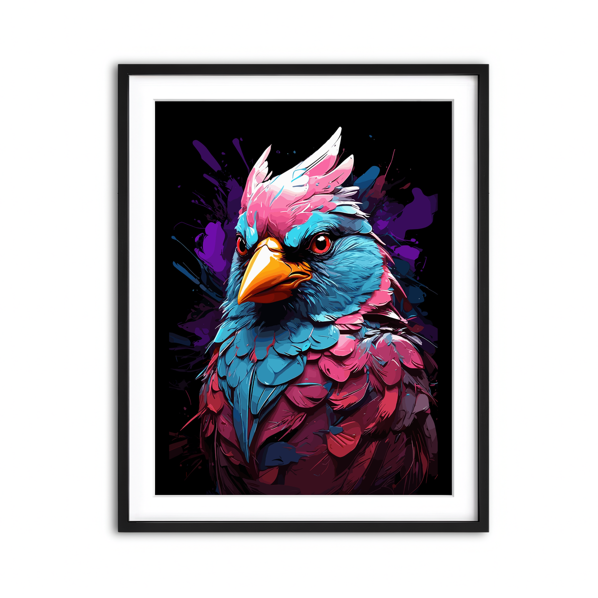 Framed Print 3x4 Black