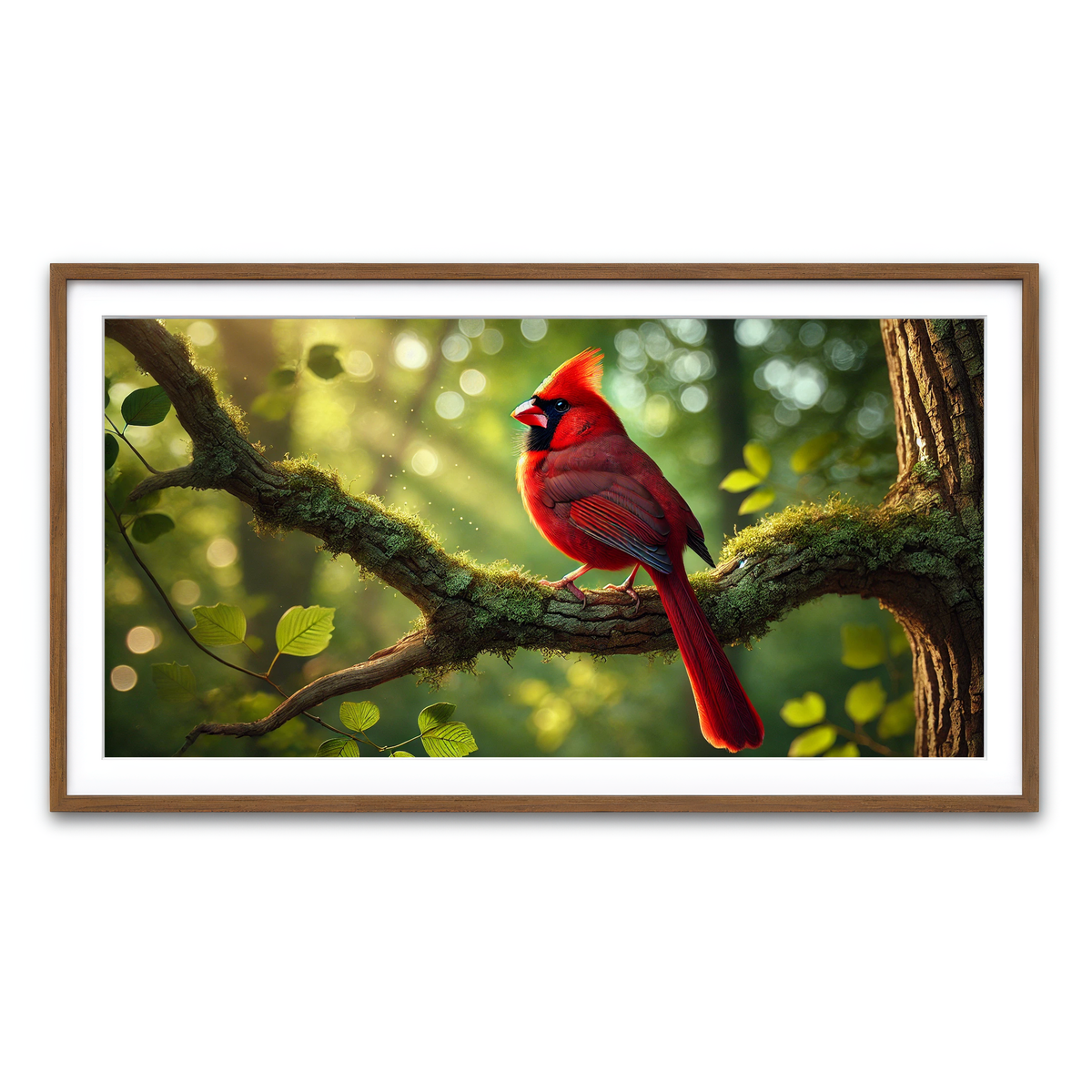 Framed Print 2x1 Walnut