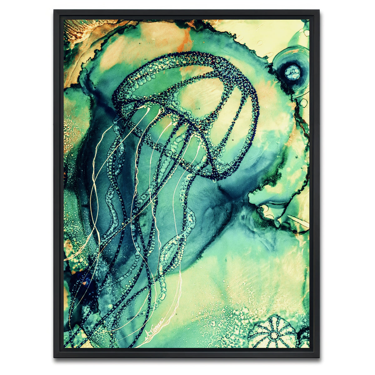 AUTO-MOCKUP WHITE | Carefree | 1 Piece | Black Framed Canvas | group=3x4