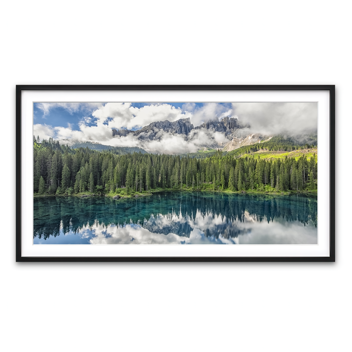 Framed Print 2x1 Black