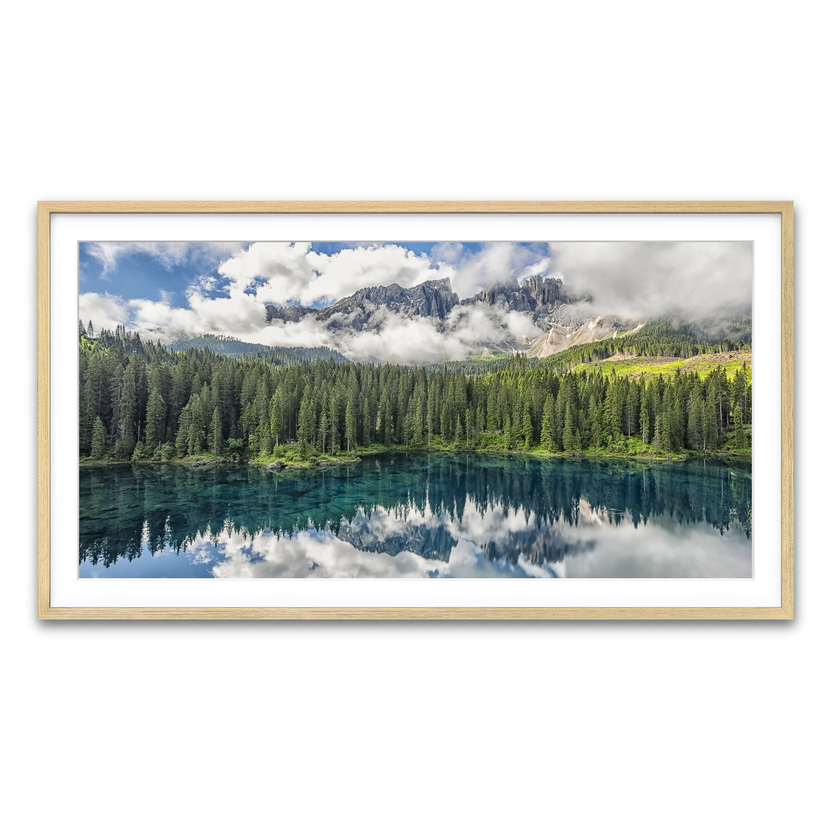 Framed Print 2x1 Natural