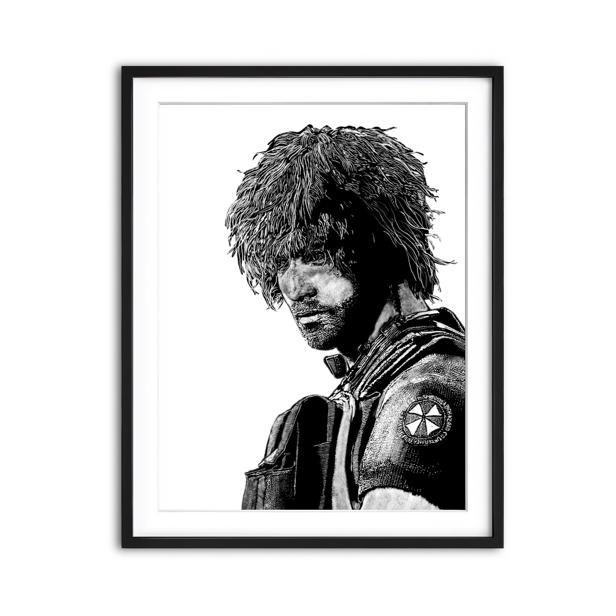 Framed Print 3x4 Black