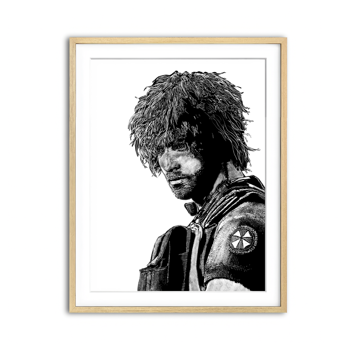 Framed Print 3x4 Natural