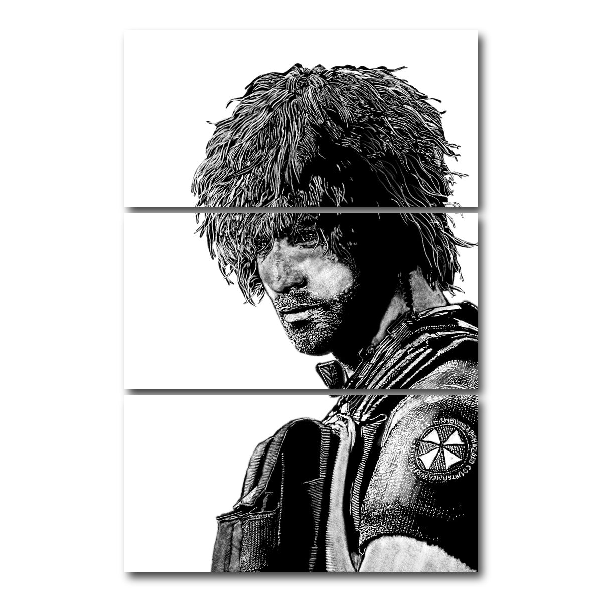 AUTO-MOCKUP WHITE | Carlos | 3 Piece | Gallery Wrap Canvas | group=12x24_stacked