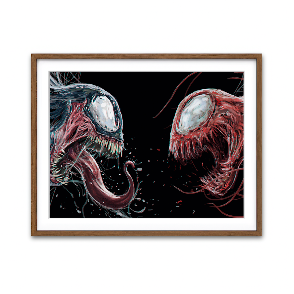 Framed Print 4x3 Walnut