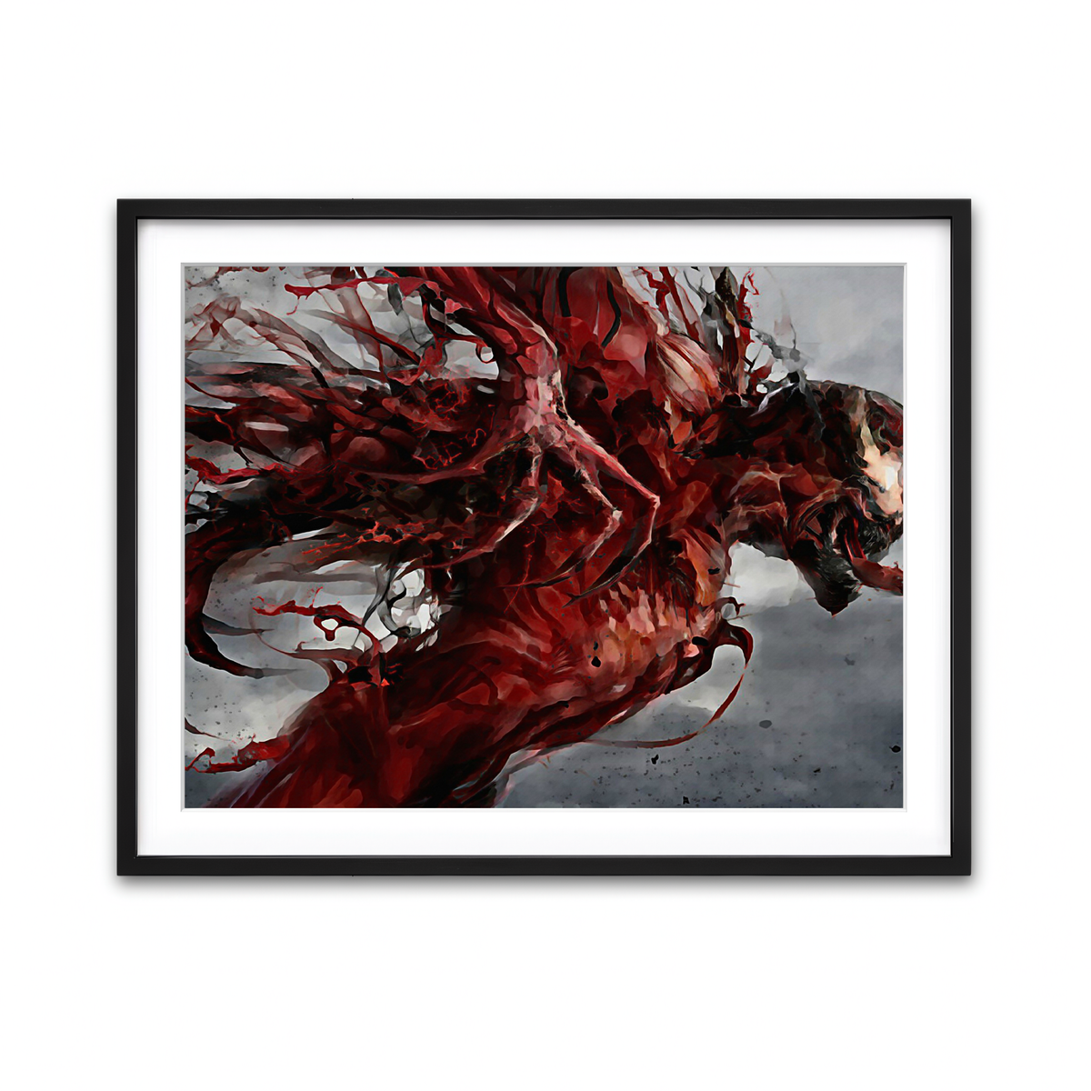 Framed Print 4x3 Black