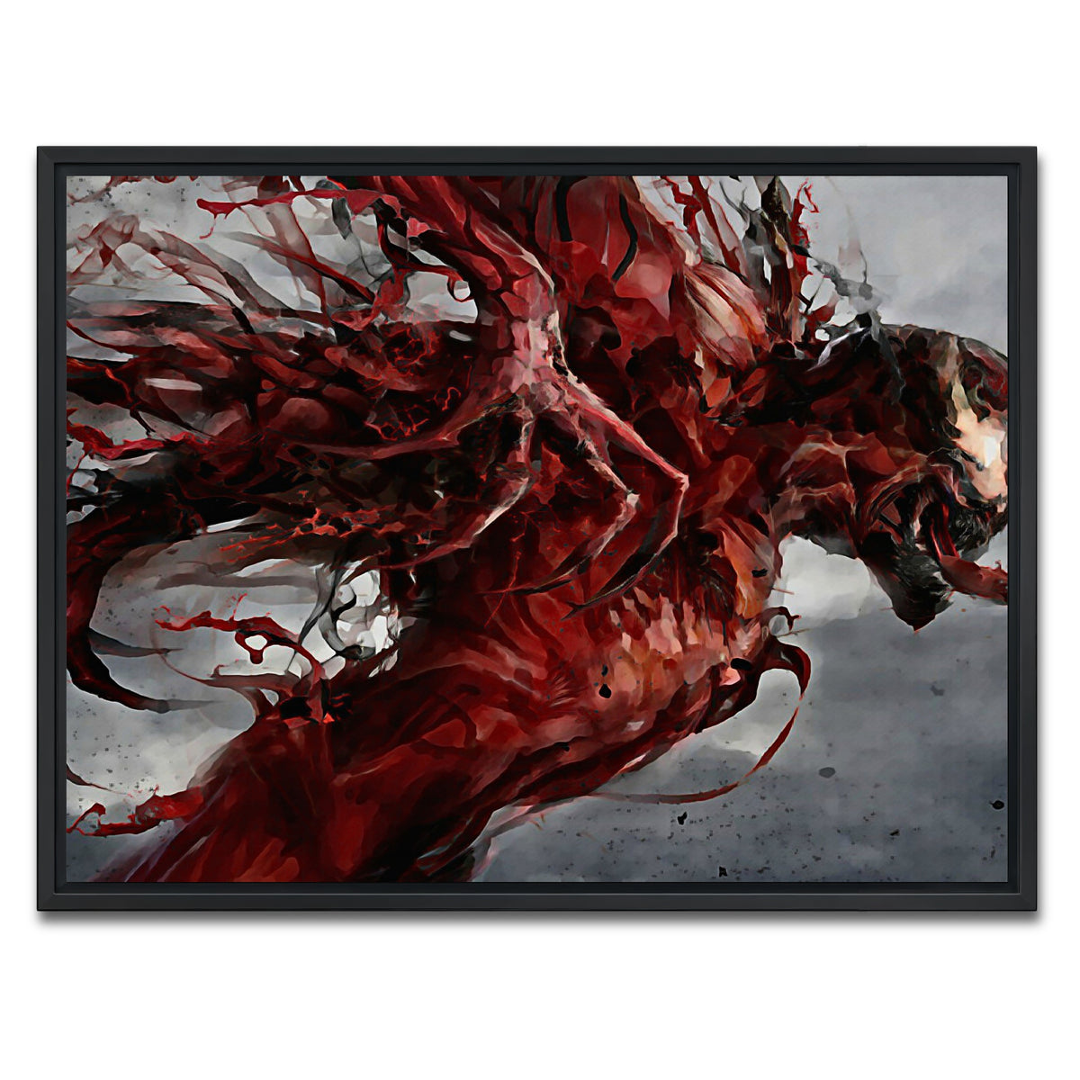 AUTO-MOCKUP WHITE | Carnage | 1 Piece | Black Framed Canvas | group=4x3