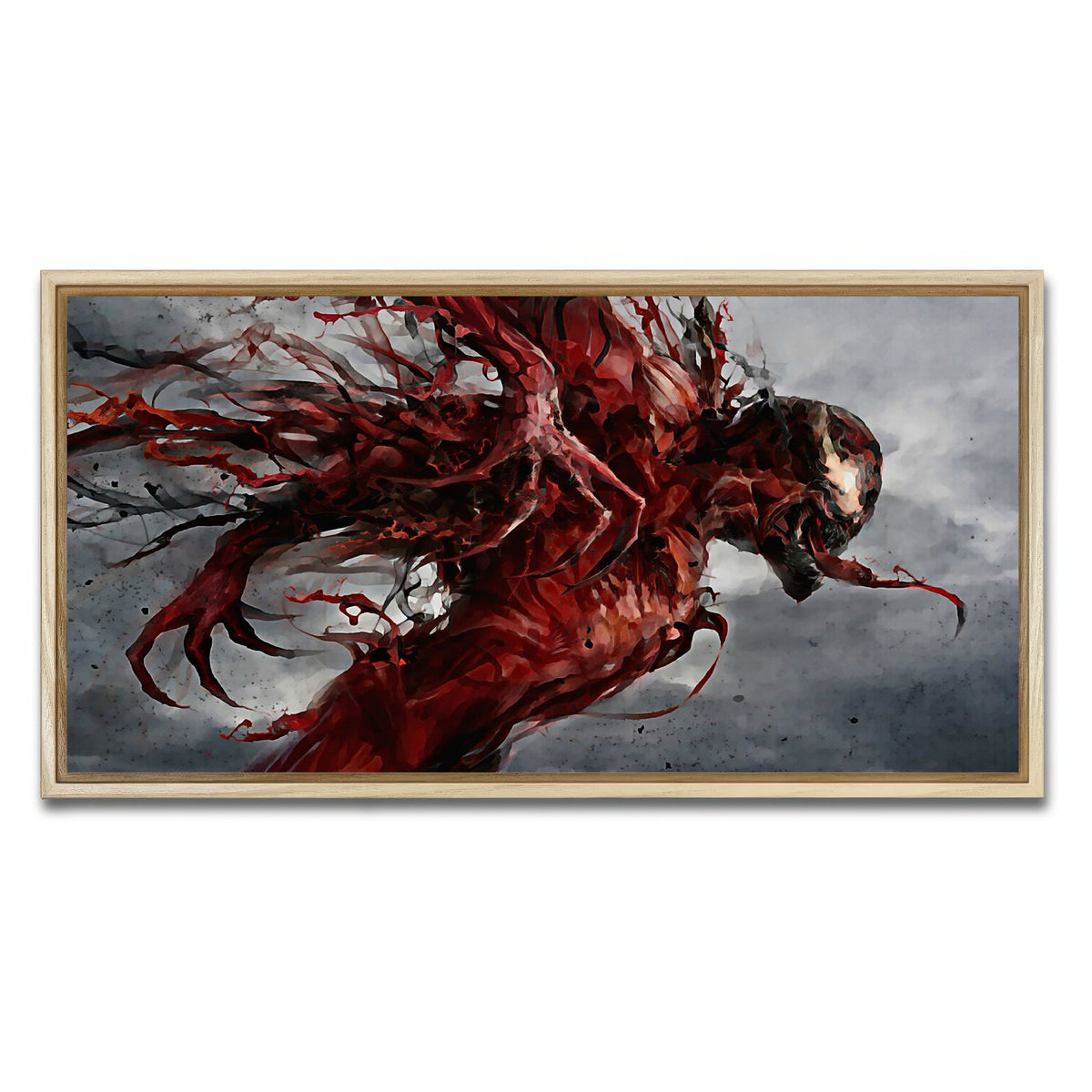 AUTO-MOCKUP WHITE | Carnage | 1 Piece | Natural Framed Canvas | group=2x1