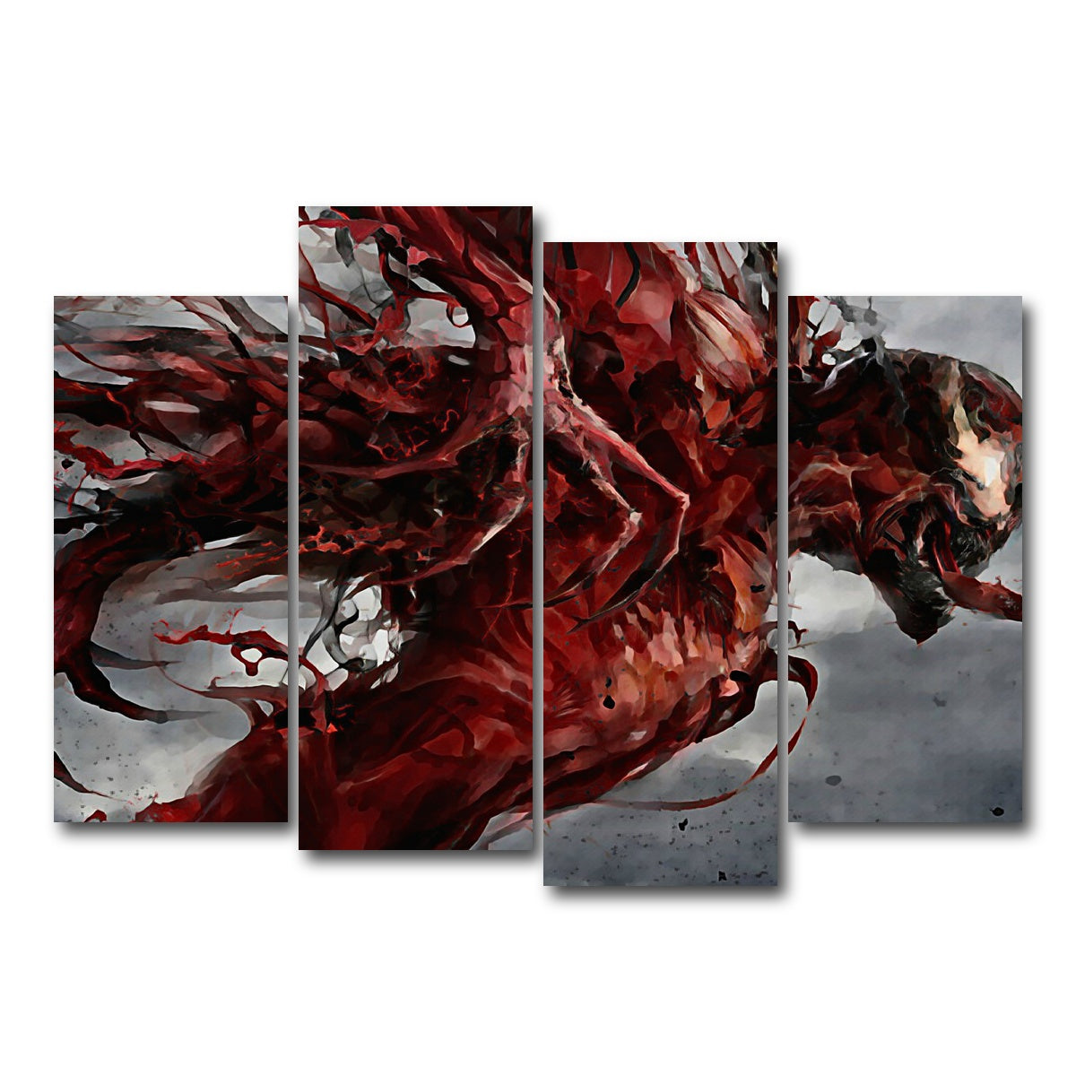 AUTO-MOCKUP WHITE | Carnage | 4 Piece | Gallery Wrap Canvas | group=4_normal