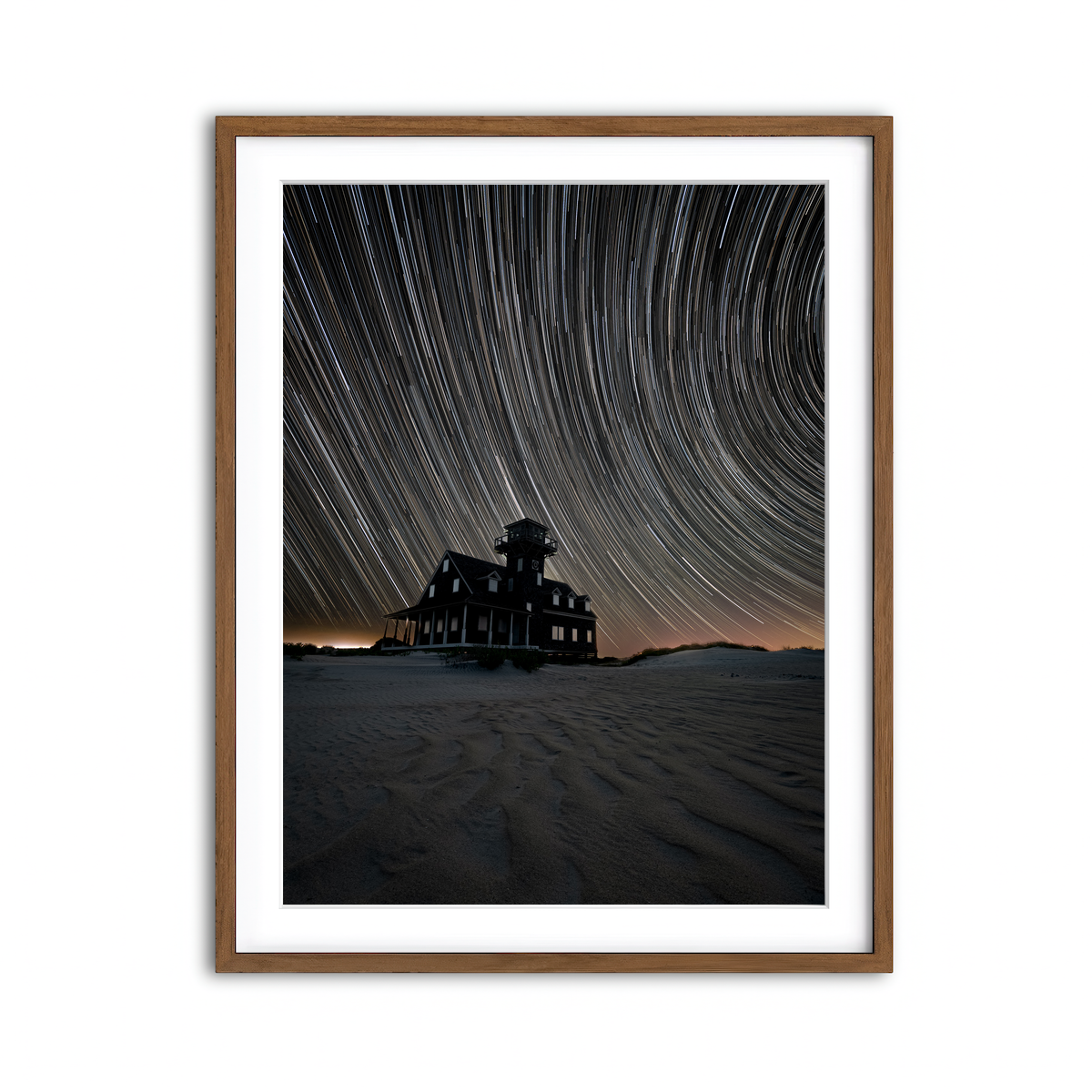 Framed Print 3x4 Walnut