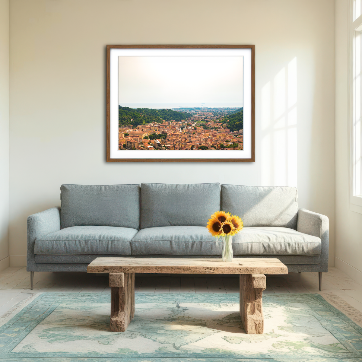 AUTO-MOCKUP ROOM | Carrara Tuscany Italy Wall Art
