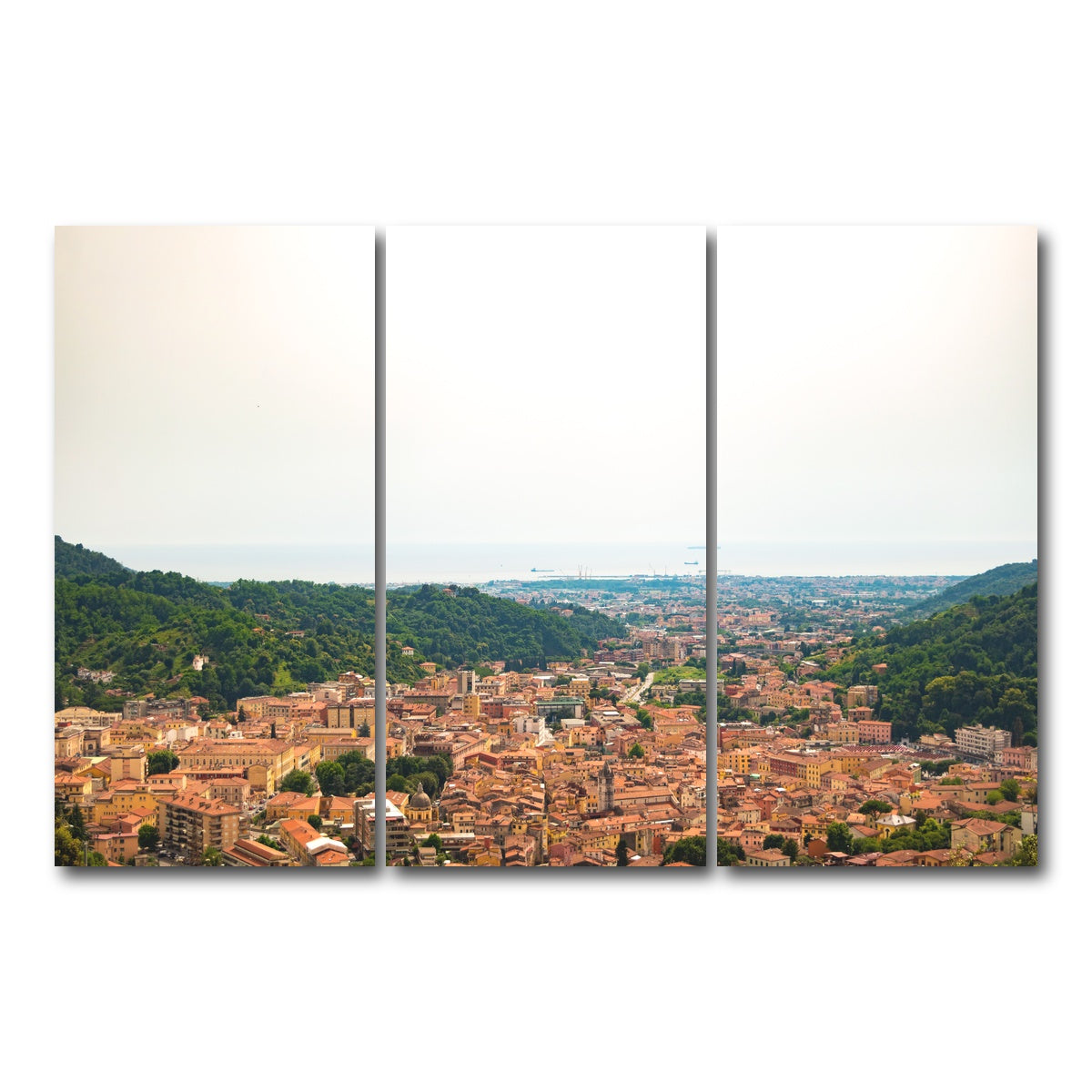 AUTO-MOCKUP WHITE | Carrara Tuscany Italy | 3 Piece | Gallery Wrap Canvas | group=12x24