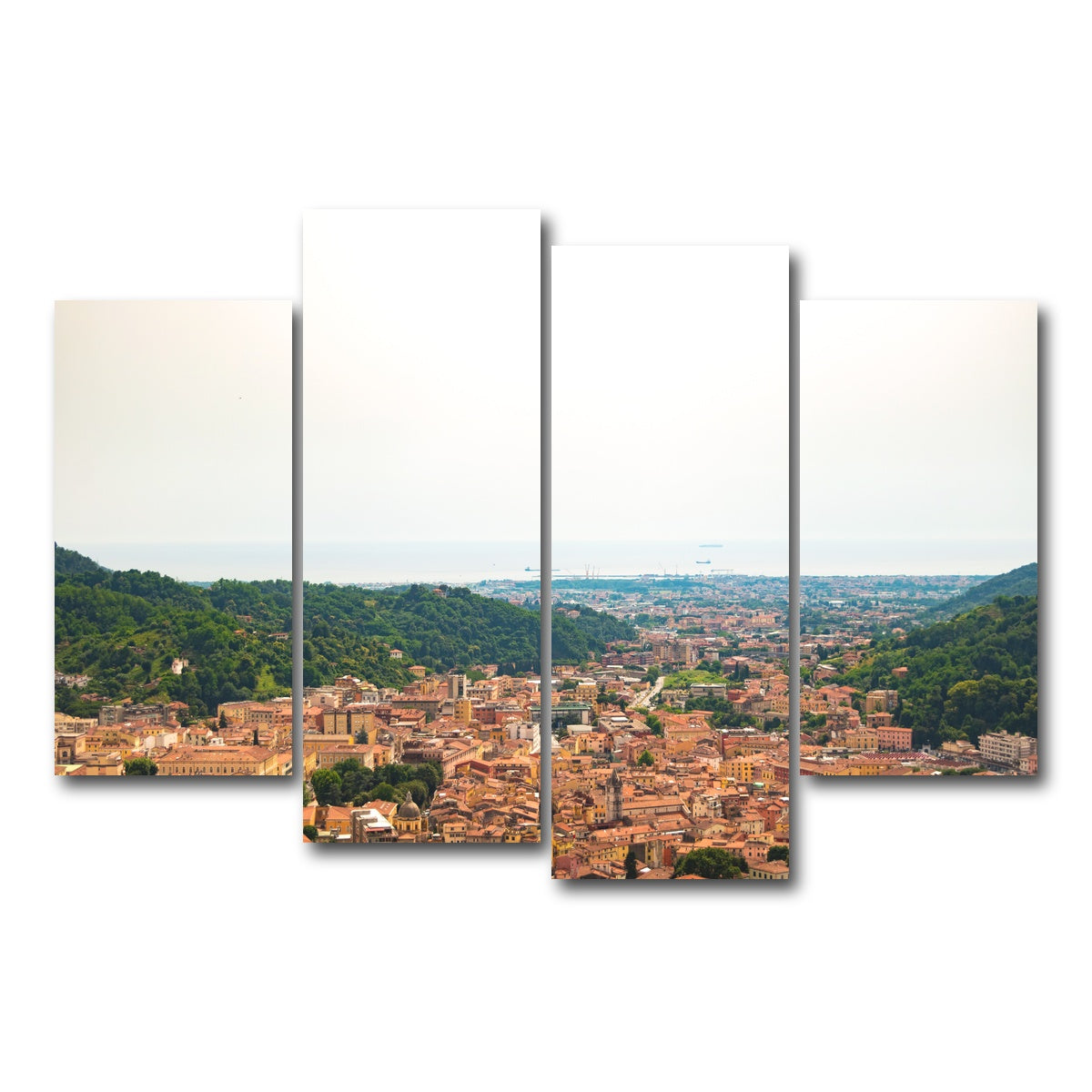 AUTO-MOCKUP WHITE | Carrara Tuscany Italy | 4 Piece | Gallery Wrap Canvas | group=4_short