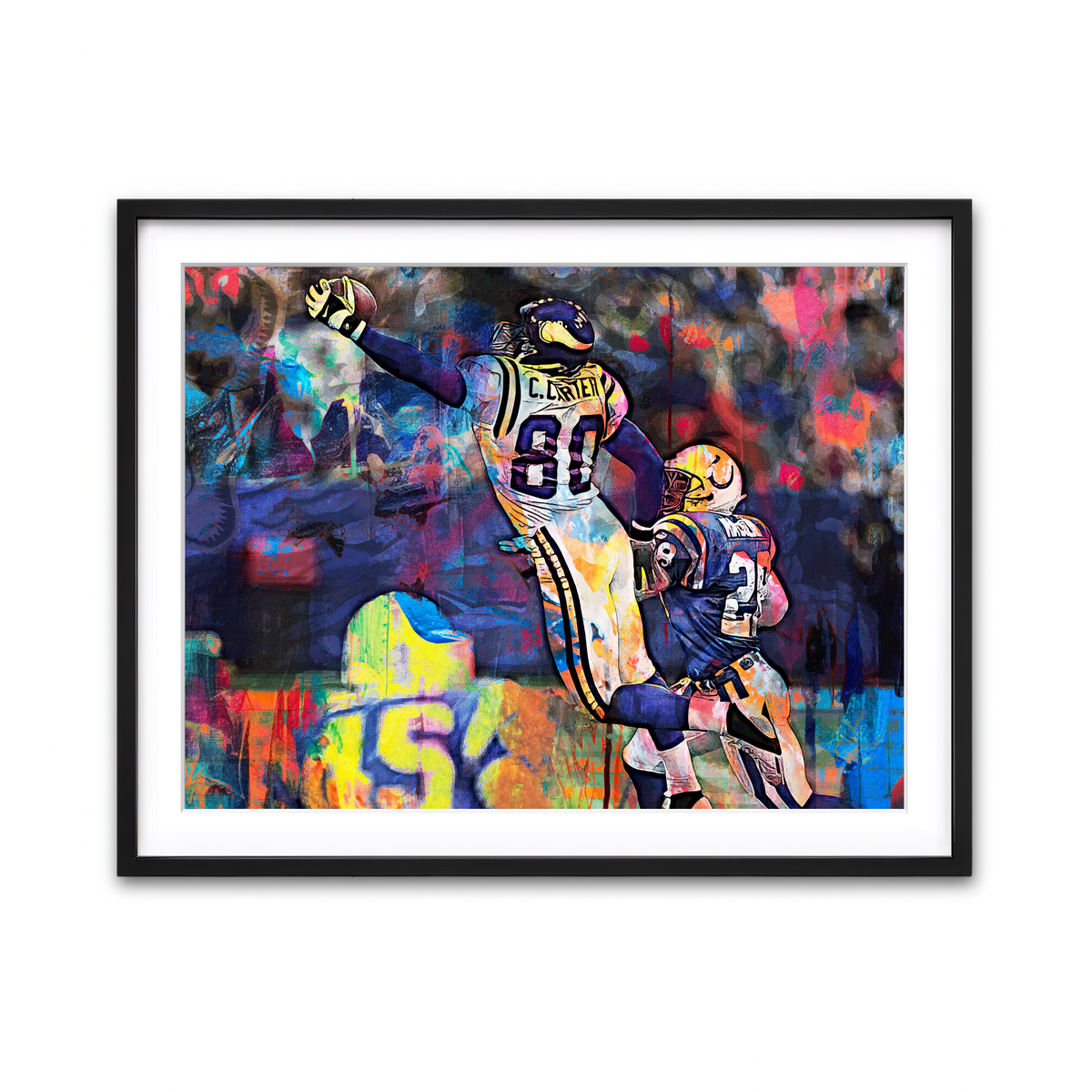 Framed Print 4x3 Black