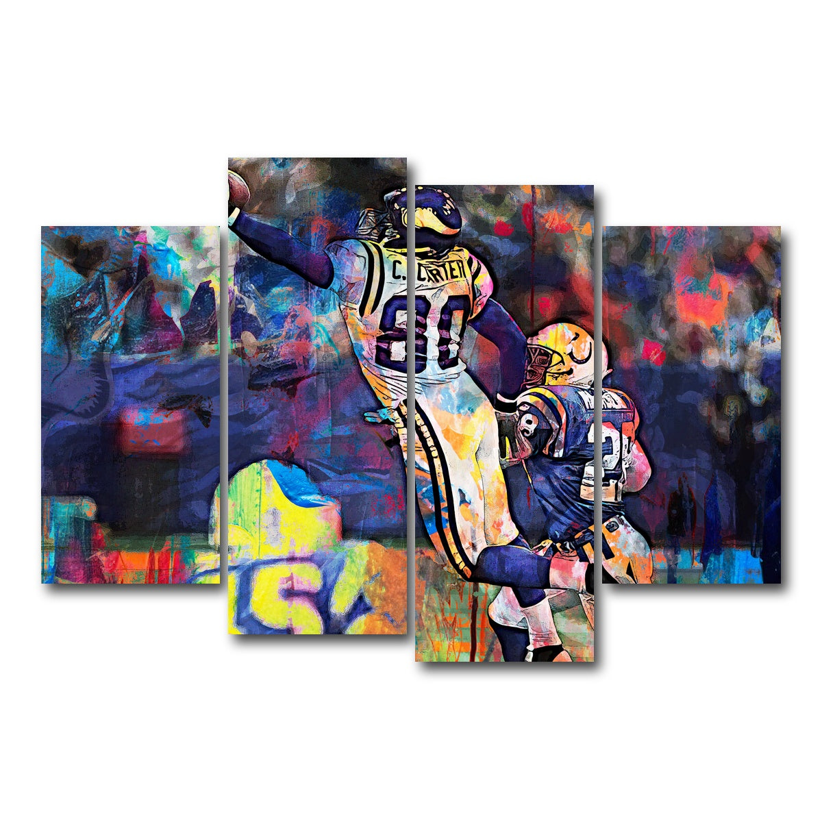 AUTO-MOCKUP WHITE | Carter | 4 Piece | Gallery Wrap Canvas | group=4_short