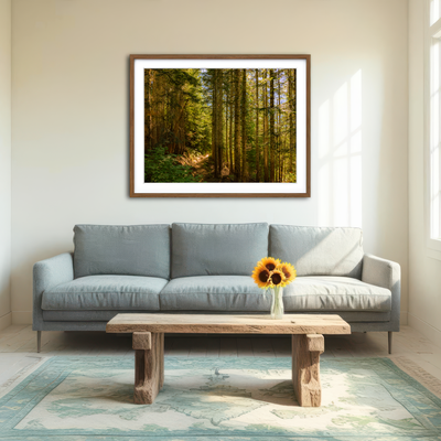 AUTO-MOCKUP ROOM | Cascade Pass Wall Art