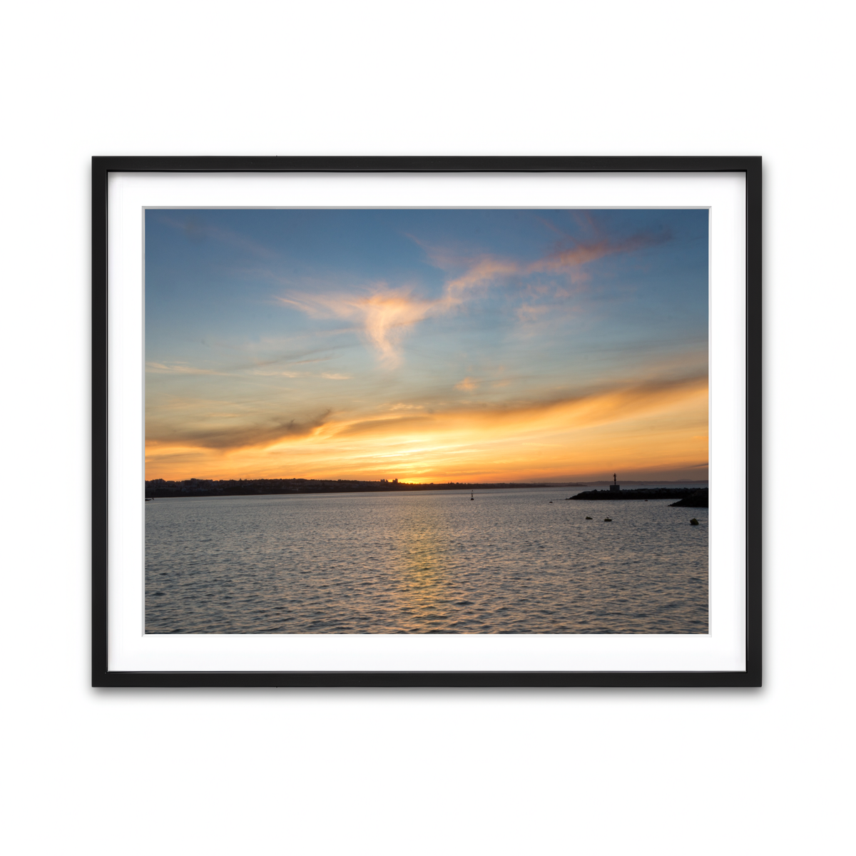 Framed Print 4x3 Black