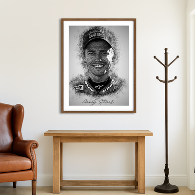 AUTO-MOCKUP ROOM | Casey Stoner Wall Art