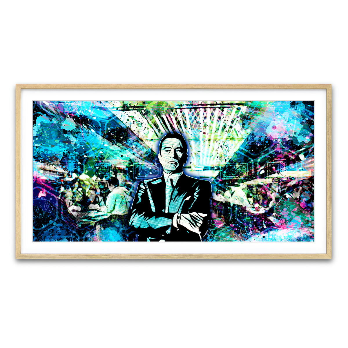 Framed Print 2x1 Natural