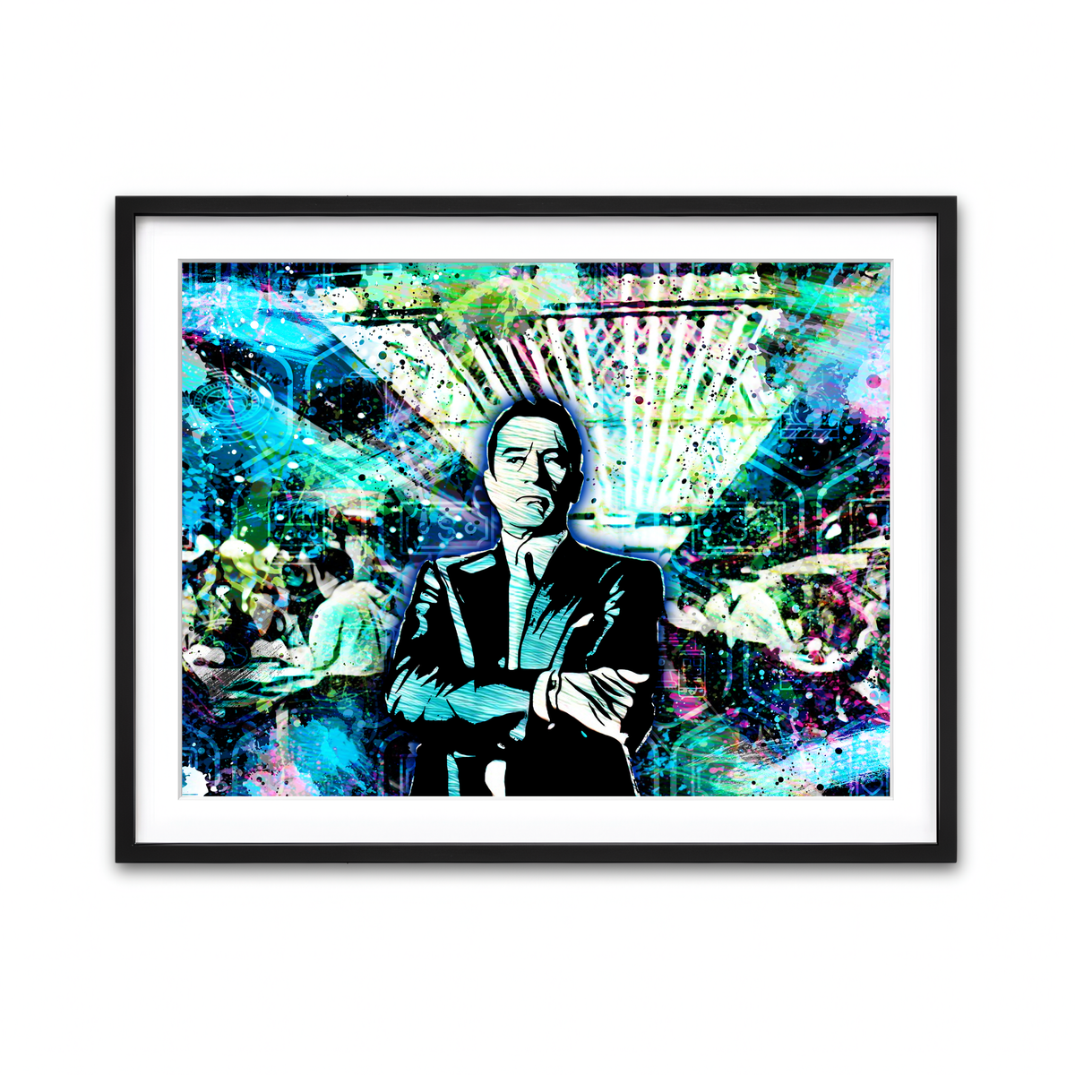 Framed Print 4x3 Black