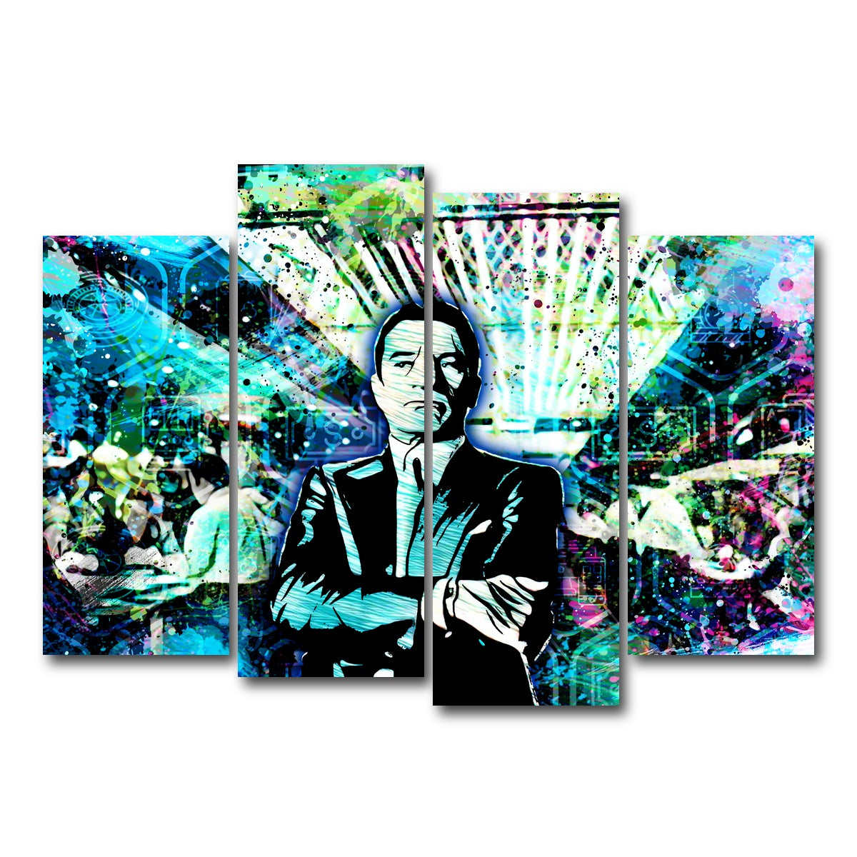 AUTO-MOCKUP WHITE | Casino Sam | 4 Piece | Gallery Wrap Canvas | group=4_normal