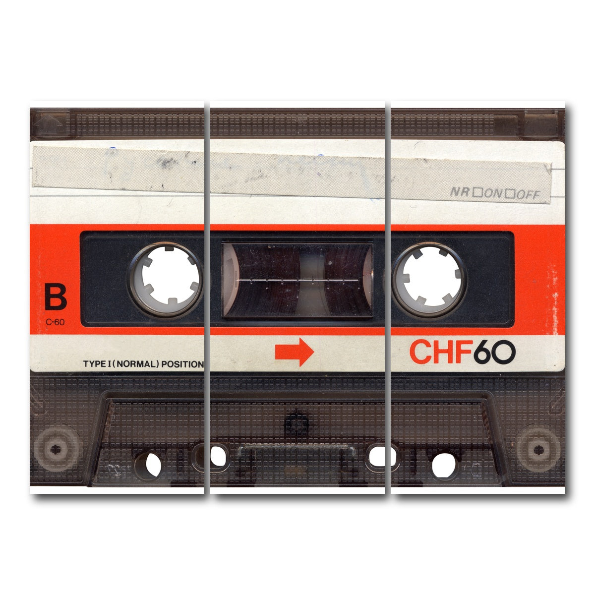 AUTO-MOCKUP WHITE | Cassette Tape | 3 Piece | Gallery Wrap Canvas | group=8x18