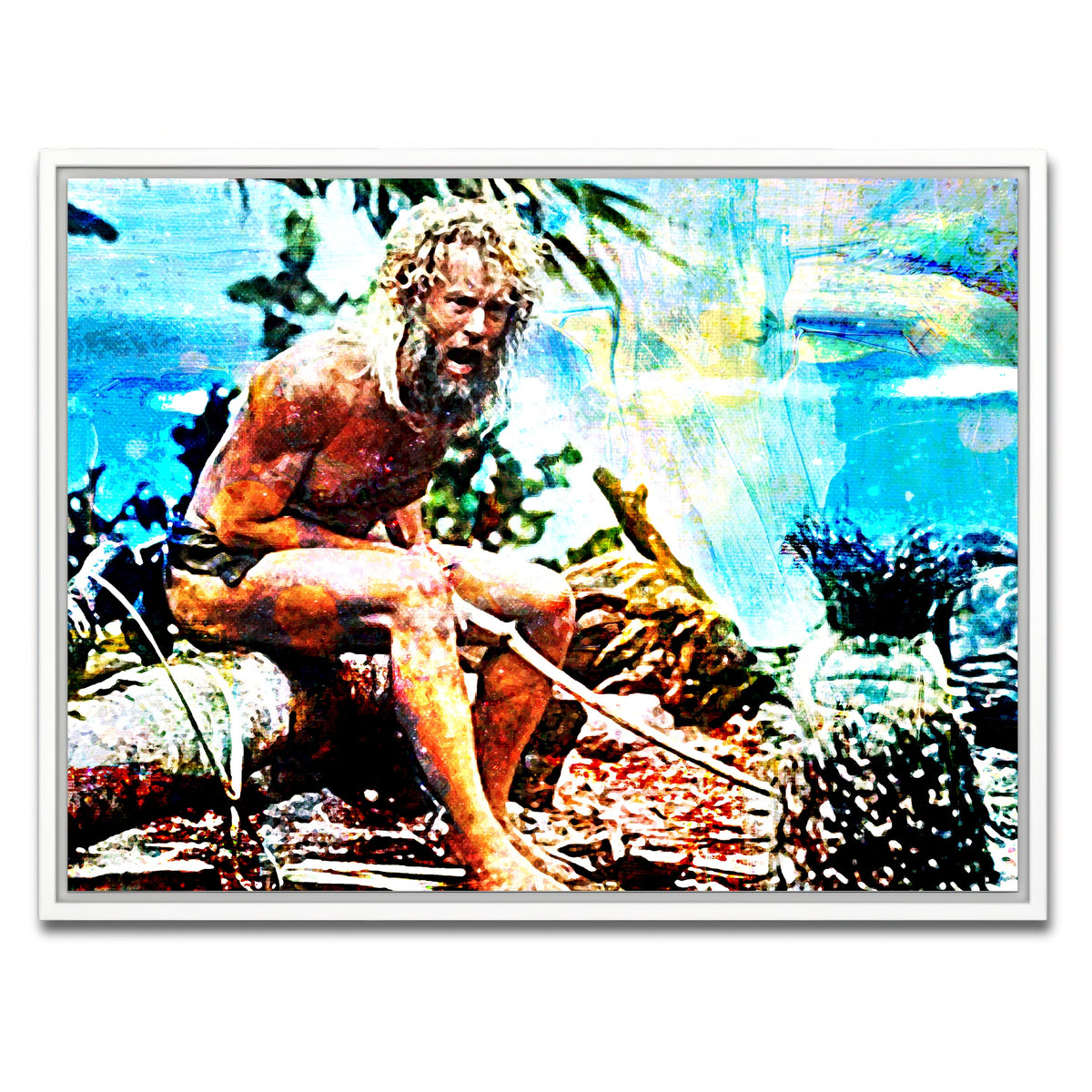 AUTO-MOCKUP WHITE | Castaway | 1 Piece | White Framed Canvas | group=4x3