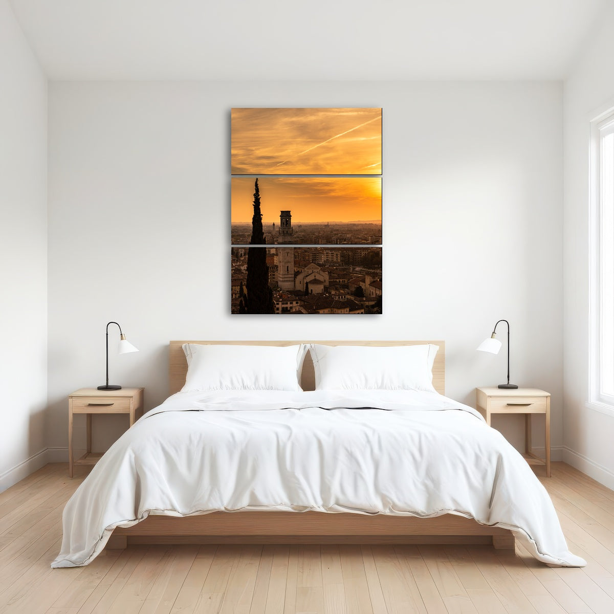 AUTO-MOCKUP ROOM | Castel San Pietro at sunset