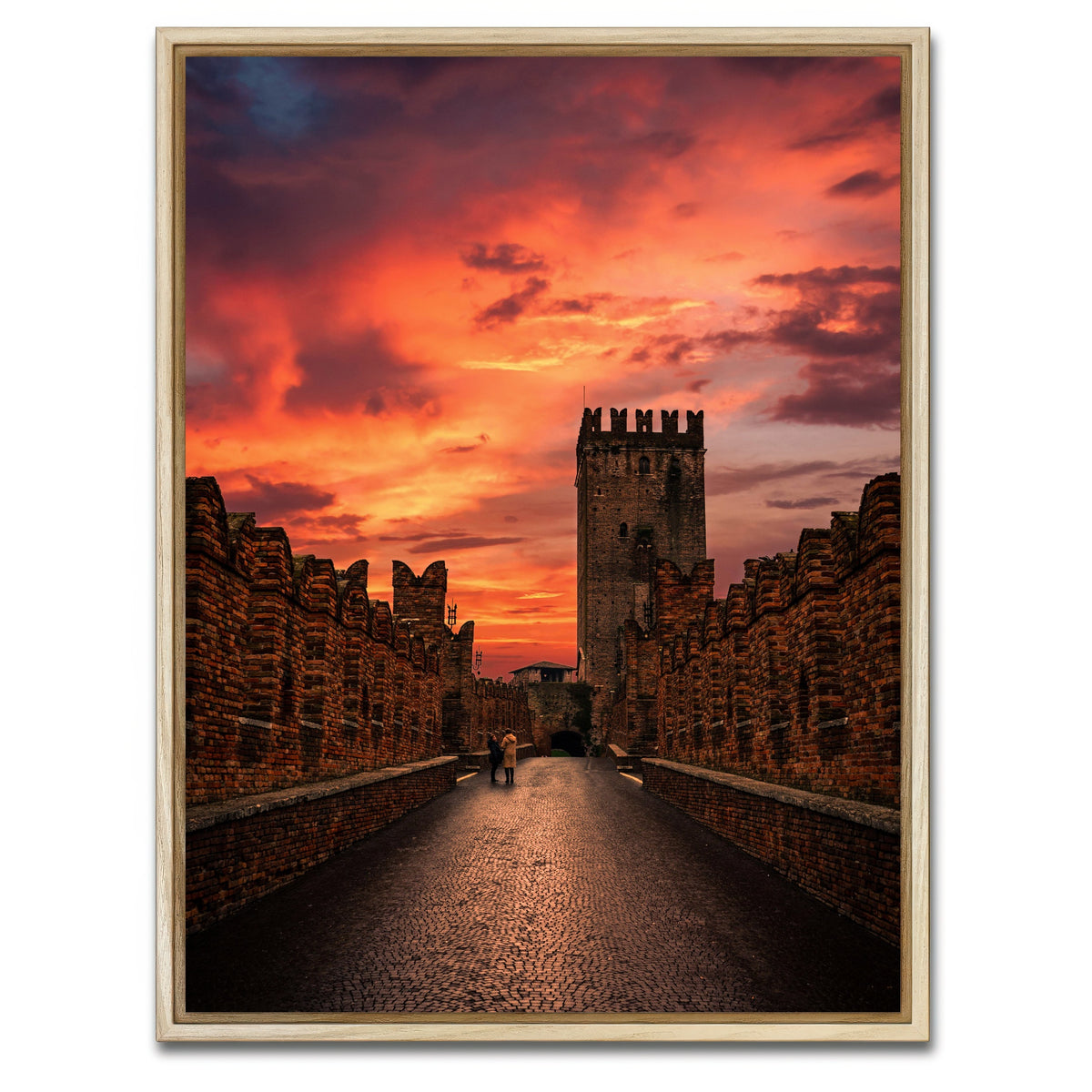 AUTO-MOCKUP WHITE | Castelvecchio | 1 Piece | Natural Framed Canvas | group=3x4
