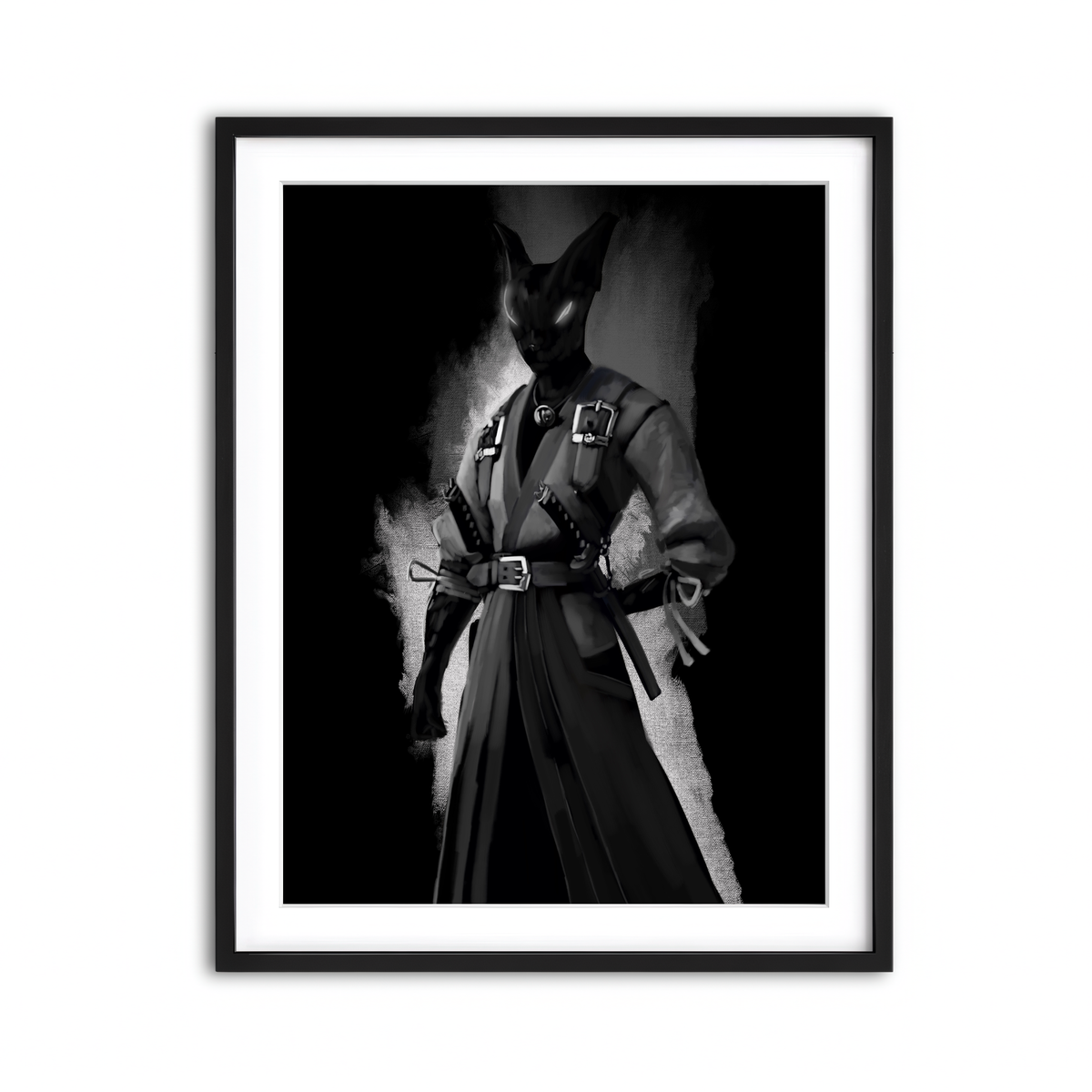 Framed Print 3x4 Black