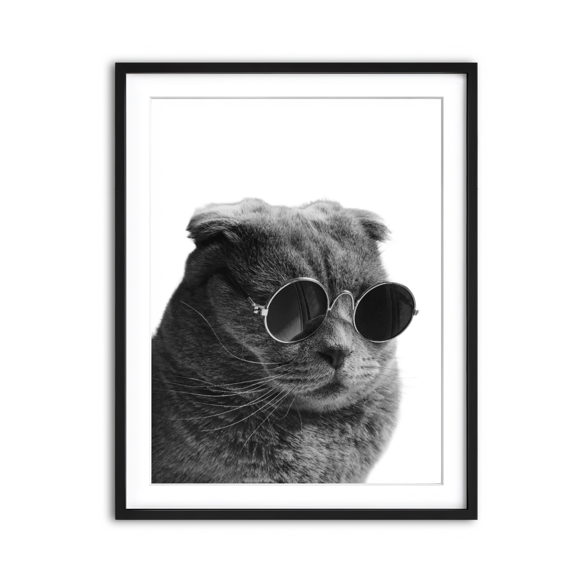 Framed Print 3x4 Black