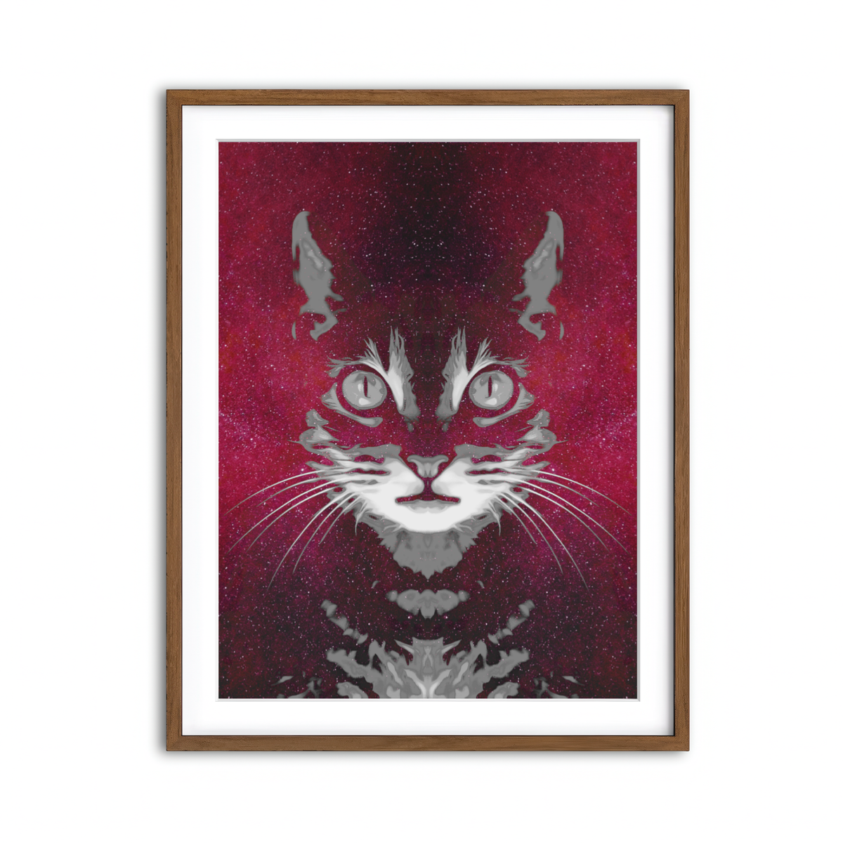 Framed Print 3x4 Walnut