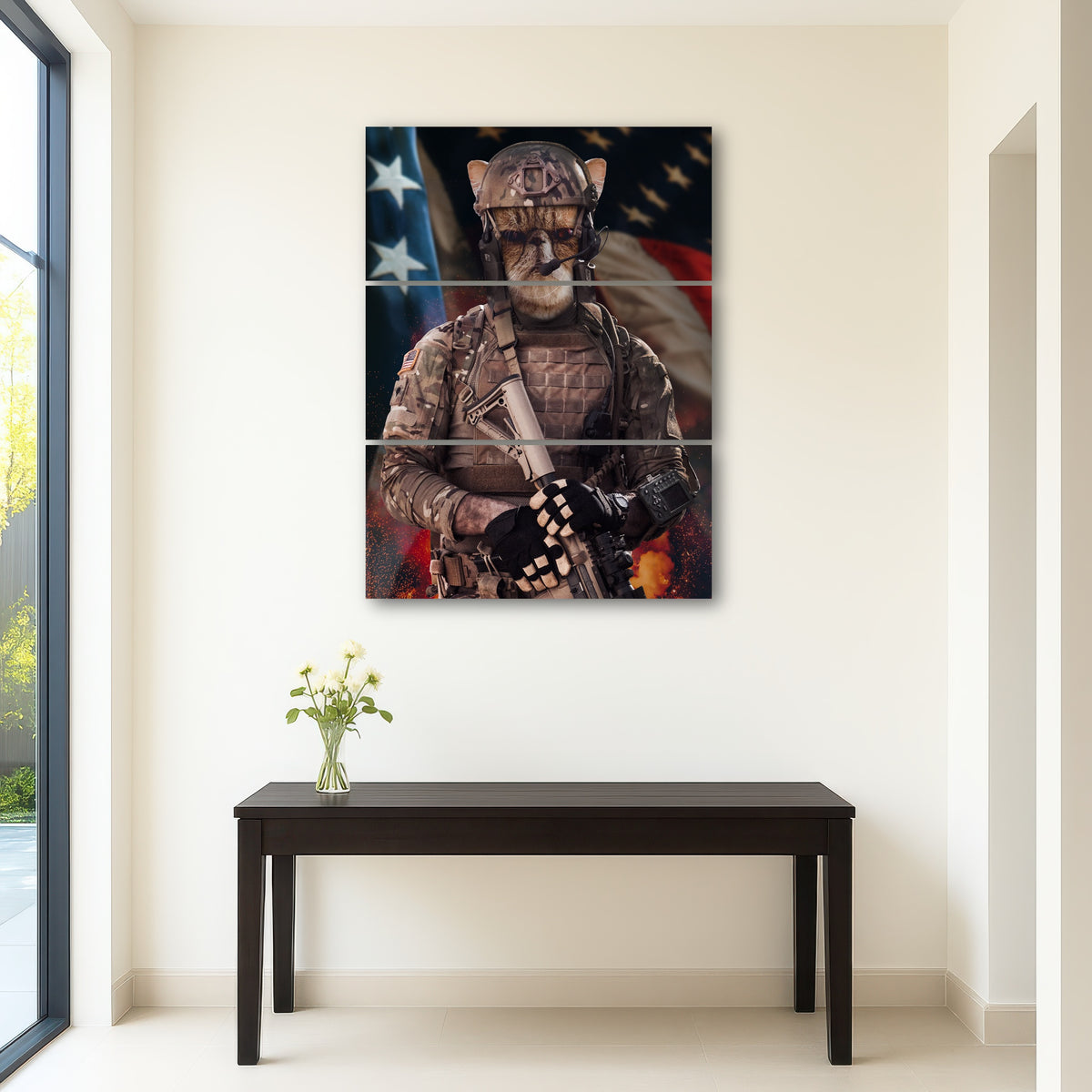 AUTO-MOCKUP ROOM | Cat Soldier