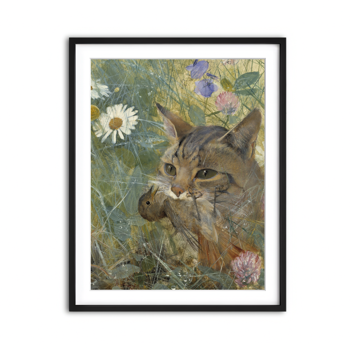 Framed Print 3x4 Black