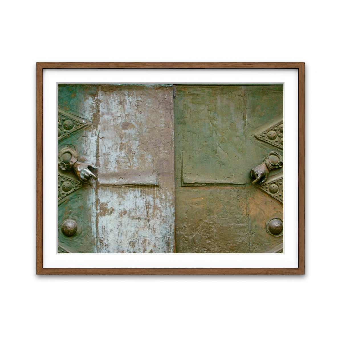 Framed Print 4x3 Walnut