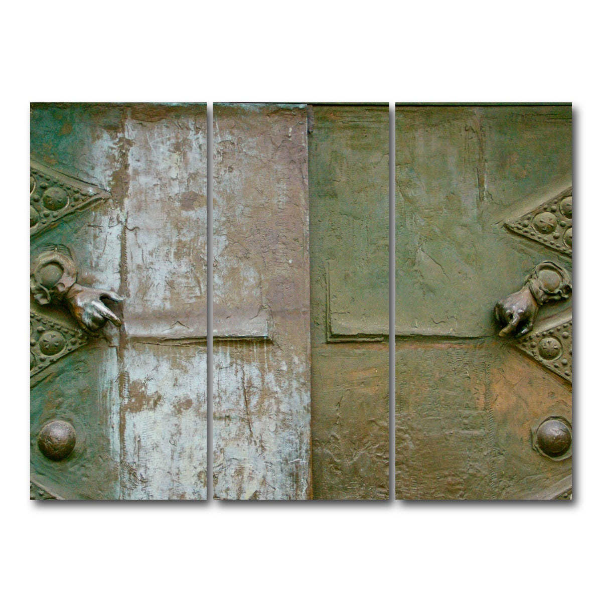 AUTO-MOCKUP WHITE | Cathedral Door Passau Germany | 3 Piece | Gallery Wrap Canvas | group=8x18