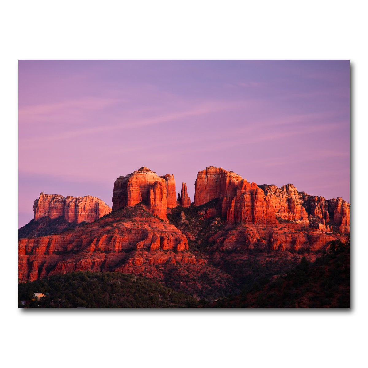 AUTO-MOCKUP WHITE | Cathedral Rock | 1 Piece | Gallery Wrap Canvas | group=4x3