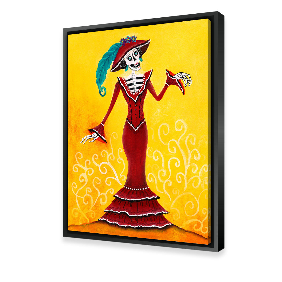 Catrina Skeleton Wall Art