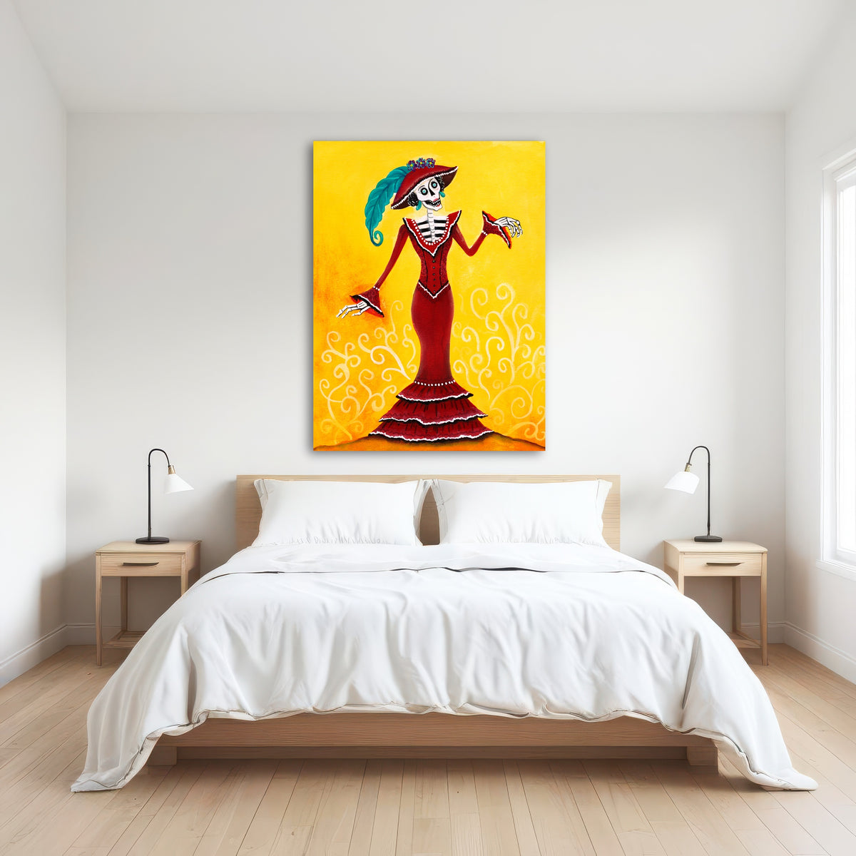 AUTO-MOCKUP ROOM | Catrina Skeleton